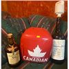 Image 1 : Texas Mickey Bottle & Molson Mini Fridge