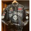 Image 2 : Jack Daniels Leather Jacket Size Large Leather & Jack Daniels Shirt Medium