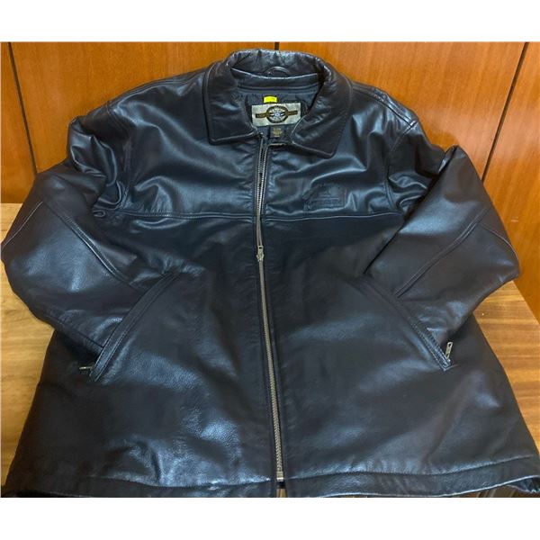 North End All Climate Size Medium Leather Jacket