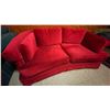 Image 1 : Red Designer Loveseat