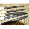 Image 3 : Set of 5 baleen and bone handled letter openers (2)