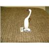 Image 1 : Ivory bird on ivory base, signed but unreadable 3.5" tall (2)