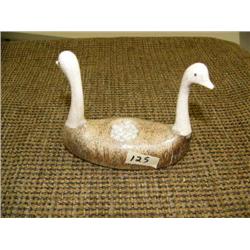 2 swans with seed pearls in center by Aningayou (2)