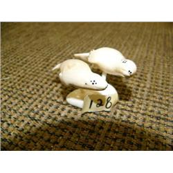 2 ivory seals by Robert Kokuluk (2)