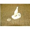 Image 3 : Ivory bird on ivory base 3" tall 2" diameter (2)