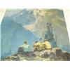 Image 3 : "Mountaineers, Copper River, AK" by Eustace Ziegler #777/1000 - 15"x19.5", in envelope (124)