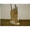 Image 4 : Alaska native scene with relief bone carving of  whale, ivory mask, baleen, feathers on bone base 6"