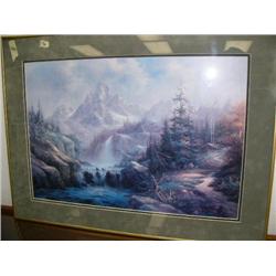 Tok Hwang framed print - 14"x21" (124)