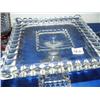 Image 2 : Glass cake stand with scalloped edges from late 1790's over 200  years old (171)