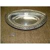 Image 1 : Sterling silver serving dish with decorative edge (172)