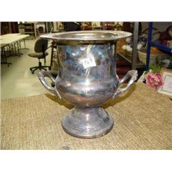 Silver plated urn (172)