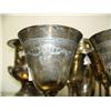 Image 2 : Set of 8 silver plated wine glasses and pitcher (172)