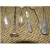 Image 4 : Set of 6 silver plated and sterling silver serving utensils (172)