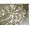 Image 2 : Lot of 2 cut crystal brides basket and dish (172)