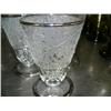 Image 2 : Lot of 11 silver edged cut glass glasses (172)