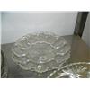 Image 3 : Set of 4 pressed glass serving trays and water pitcher (172)