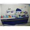 Image 2 : Framed Rie Munoz 1980, "Summer Voyage" (23)