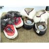 Image 1 : Lot of 2: Eskimo mukluks, old and worn (178)