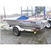 Image 1 : 18' Gregor Silver Anniversary (1969-1989) welded Deep Creek/Kenai River boat, with 25HP Johnson outb