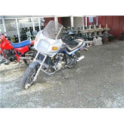 Honda V65 Sabre motorcycle with custom pipes, custom fairing, 39871 miles, needs battery VIN #1HFSC1
