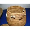 Image 2 : Basket with lid - broken handle 7" tall 6" width (178)