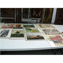 Lot of shrink wrapped art (138)