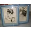 Image 1 : Lot of 2 framed Bess Gukman prints (2)