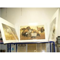 Lot of 5 shrink wrapped prints - Western images (24)