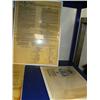 Image 2 : Lot of 6 shrink wrapped reproductions of U.S. history documents (2)