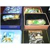 Image 3 : Entire case of gemstones, freshwater pearls, coins, and pocket knives (124)