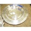 Image 4 : Lot of 5: silver colored plates and blue candle holders (171)