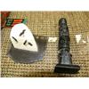 Image 3 : Lot of 4 Alaska native items: baleen and ivory, wood (2)
