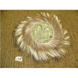 CHOICE on 3: Soapstone Michael Scott mask with fur trim (2)