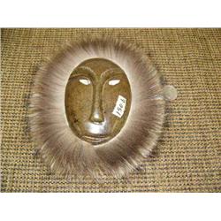 CHOICE on 3: Soapstone Michael Scott mask with fur trim (2)