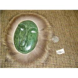 CHOICE on 3: Soapstone Michael Scott mask with fur trim (2)