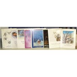 Lot of 8 Trail of Tears Art Show posters: 14-15, 17-19,23-24, 26th annual (178)