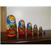 Image 2 : Hand painted wood Russian nesting doll (158)