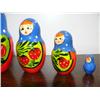 Image 3 : Hand painted wood Russian nesting doll (158)