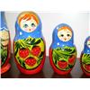 Image 4 : Hand painted wood Russian nesting doll (158)