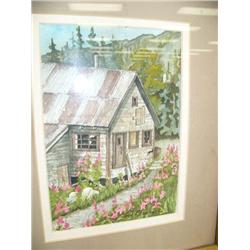 CHOICE on 10 gold framed art: Jan Kuschner (170)