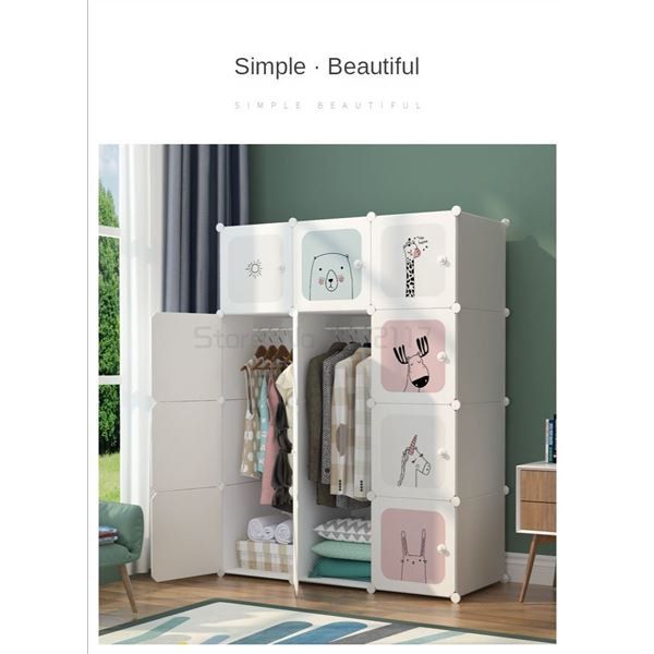 Brand NEW Modular Shelving Storage Organizer Cube Unit Interlocking ...