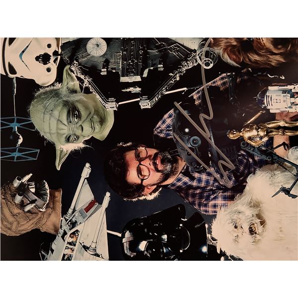 Star Wars George Lucas signed photo