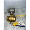 Image 1 : Lot of (2) Ball Valves