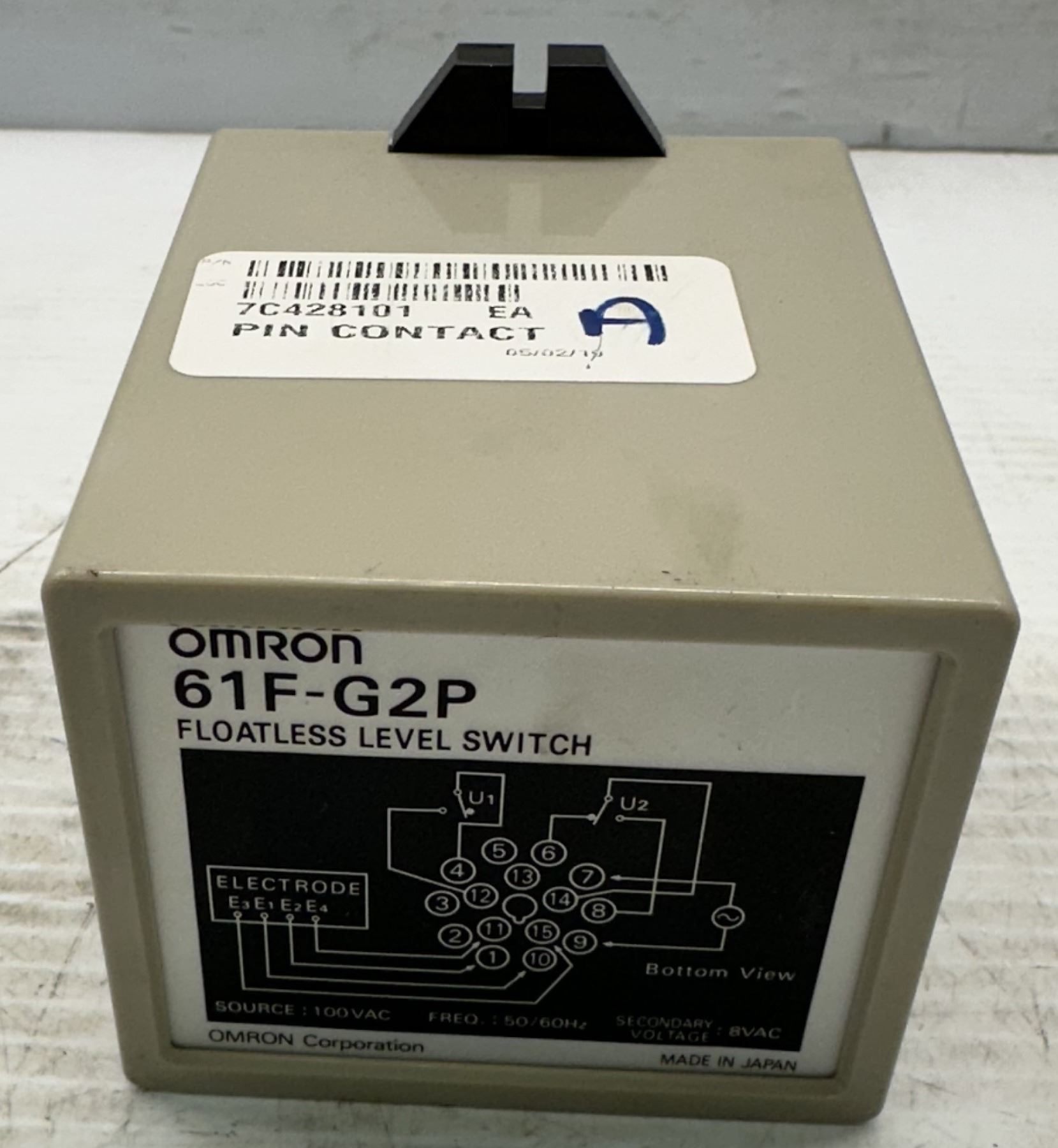 Omron #61F-G2P Floatless Level Switch
