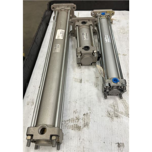 Lot of (3) SMC Cylinders