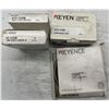 Image 2 : Lot of (4) Misc. Keyence Sensors as Pictured