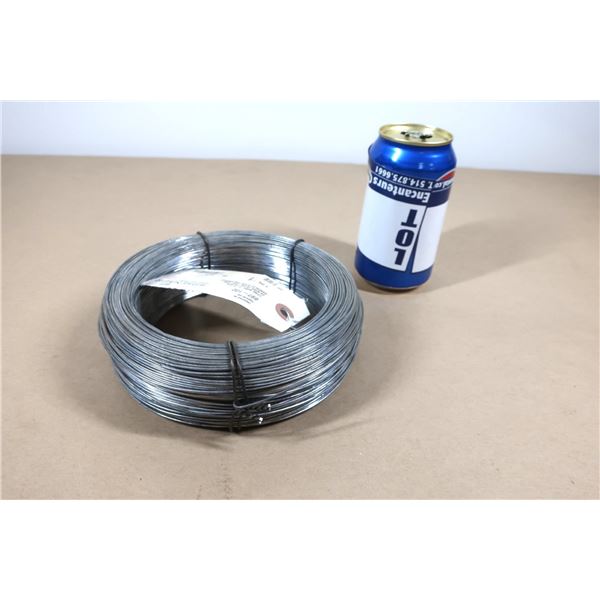 Fil De Ligature Galvanisé 1mm - Lot De 2 Rouleaux De 50m - Pour Jardin, Bricolage, Fixation Plantes - 10