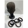 Image 2 : Dark Wooden Bracelets and Head