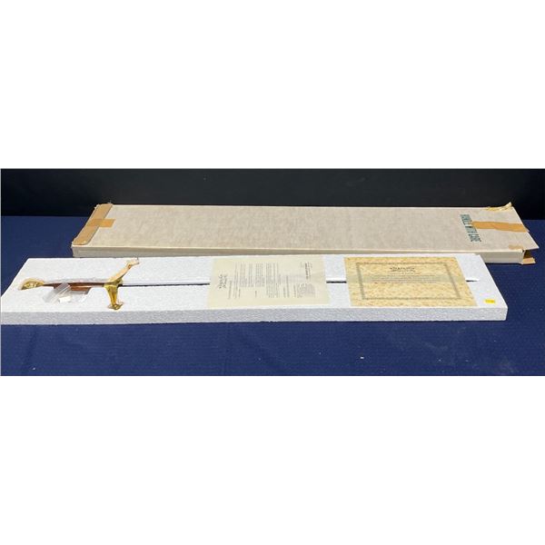 Wilkinson Decorative RCMP Sword with CoA & Original Shipping Box