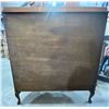 Image 3 : Antique Display Cabinet with Glass Shelves 41Wx13Dx45H